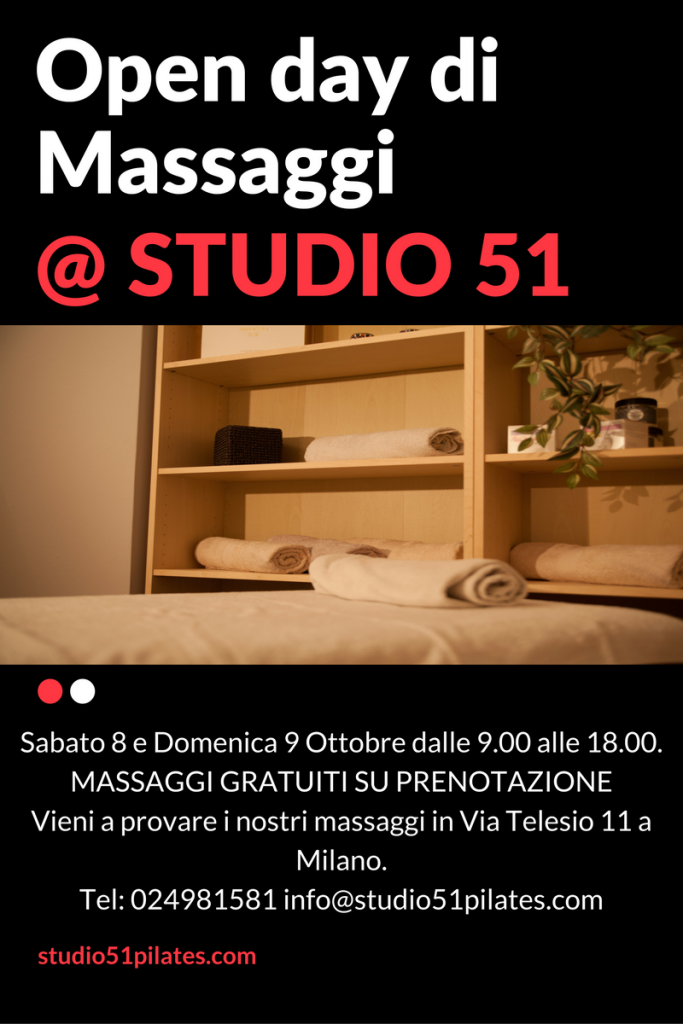 Open day massaggi Milano